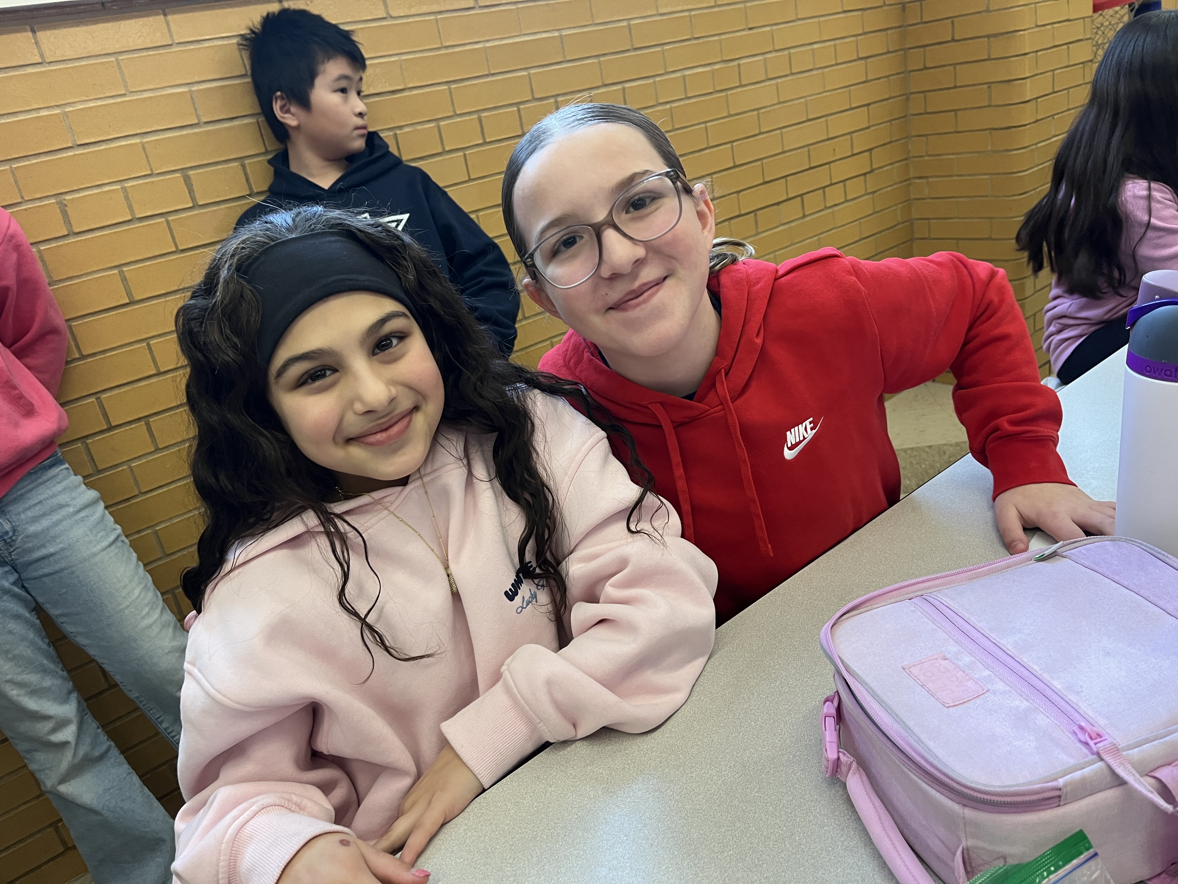 Millions of schools across the United States, including some on Staten Island, like I.S. 34 in Tottenville, took part in National No One Eats Alone Day. The lunchtime program, created by the nonprofit Beyond Differences, aims to make cafeterias more welcoming by encouraging students to connect with classmates they might not usually sit with. Today's lunch also featured dancing. (Advance/SILive.com | Jan Somma-Hammel)