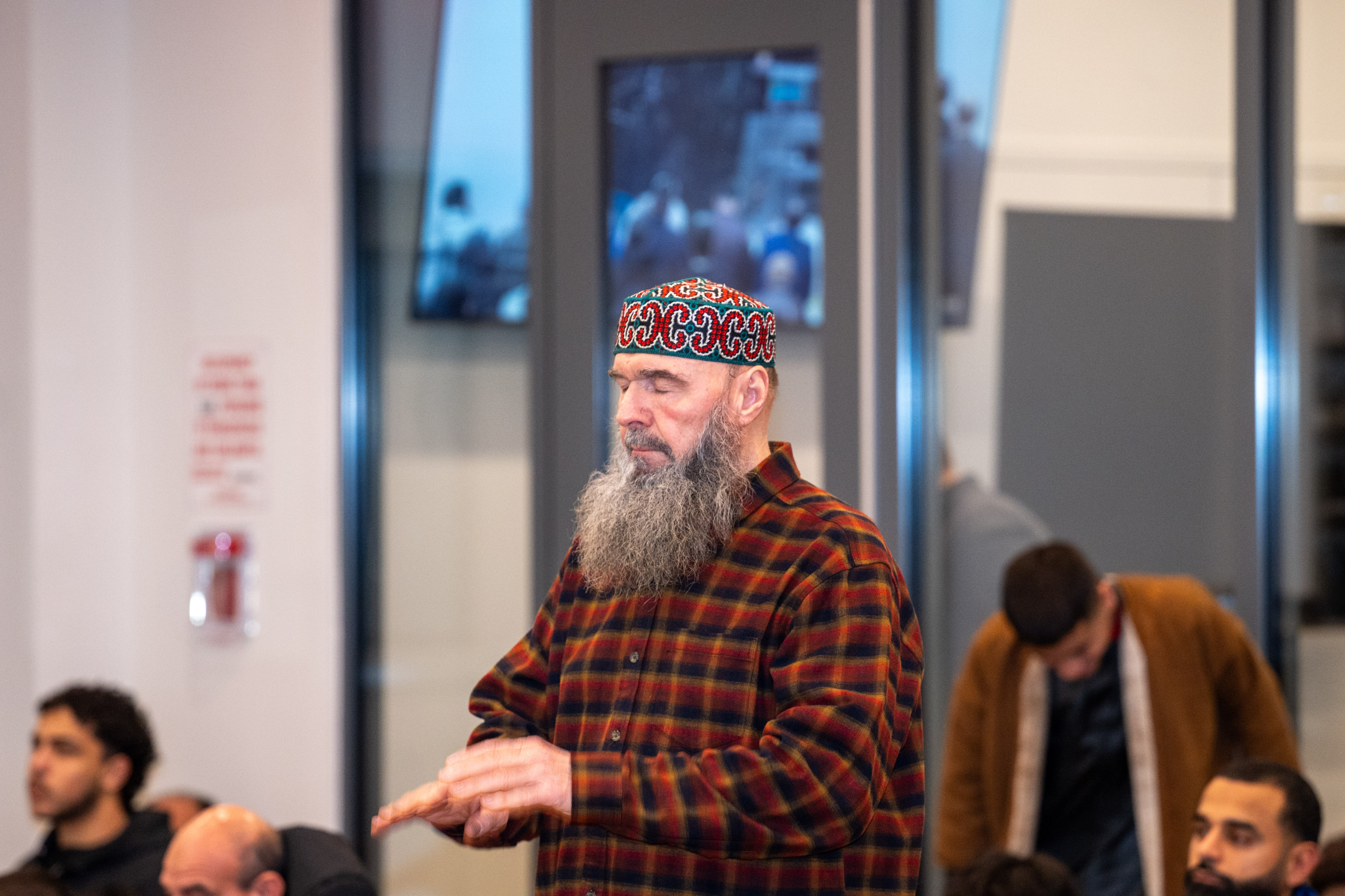 Members of the Muslim American Society of Staten Island gathered to celebrate Ramadan in their newly expanded community center in Dongan Hills on Tuesday, February 17, 2026. (Owen Reiter for the Advance/SILive.com)