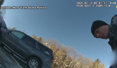 NY State Police trooper struck by vehicle during accident investigation