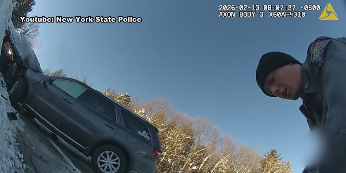 NY State Police trooper struck by vehicle during accident investigation