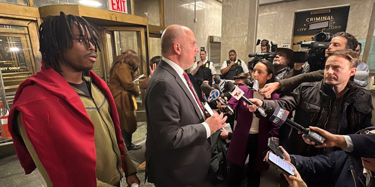 NYC police arrest man after officers were pelted during a snowball fight