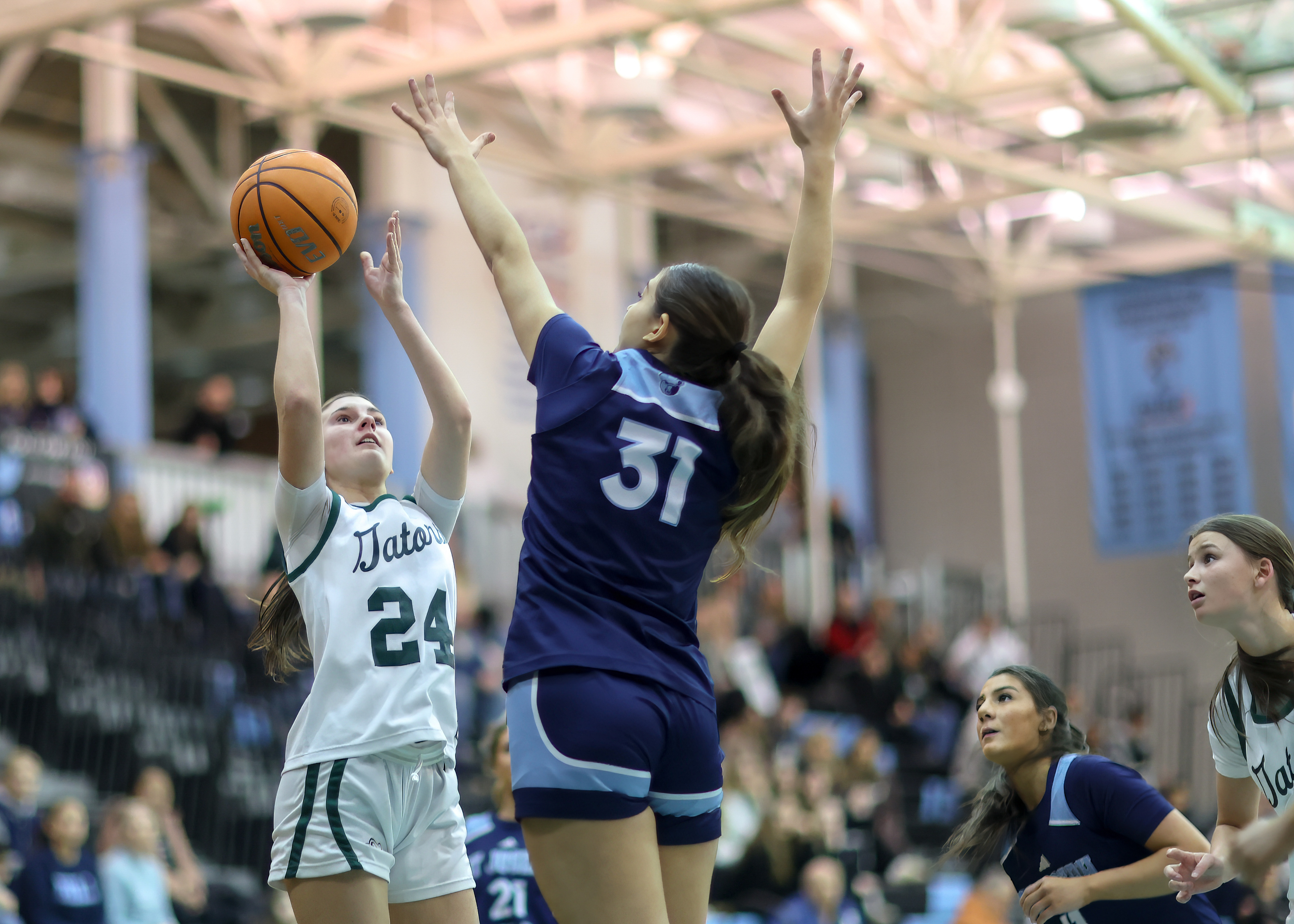 St. Joseph Hill plays Notre Dame Academy in the CHSAA Archdioscesan AA playoff semifinal at the College of Staten Island in Willowbrook on Thursday, Feb. 19, 2026. (Advance/SILive.com | Jason Paderon)