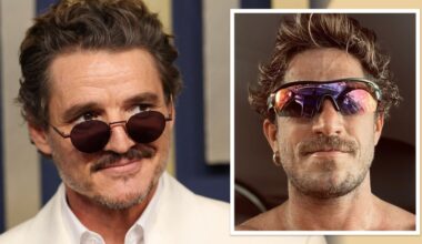 Pedro Pascal and Rafael Olarra seen with arms linked in New York