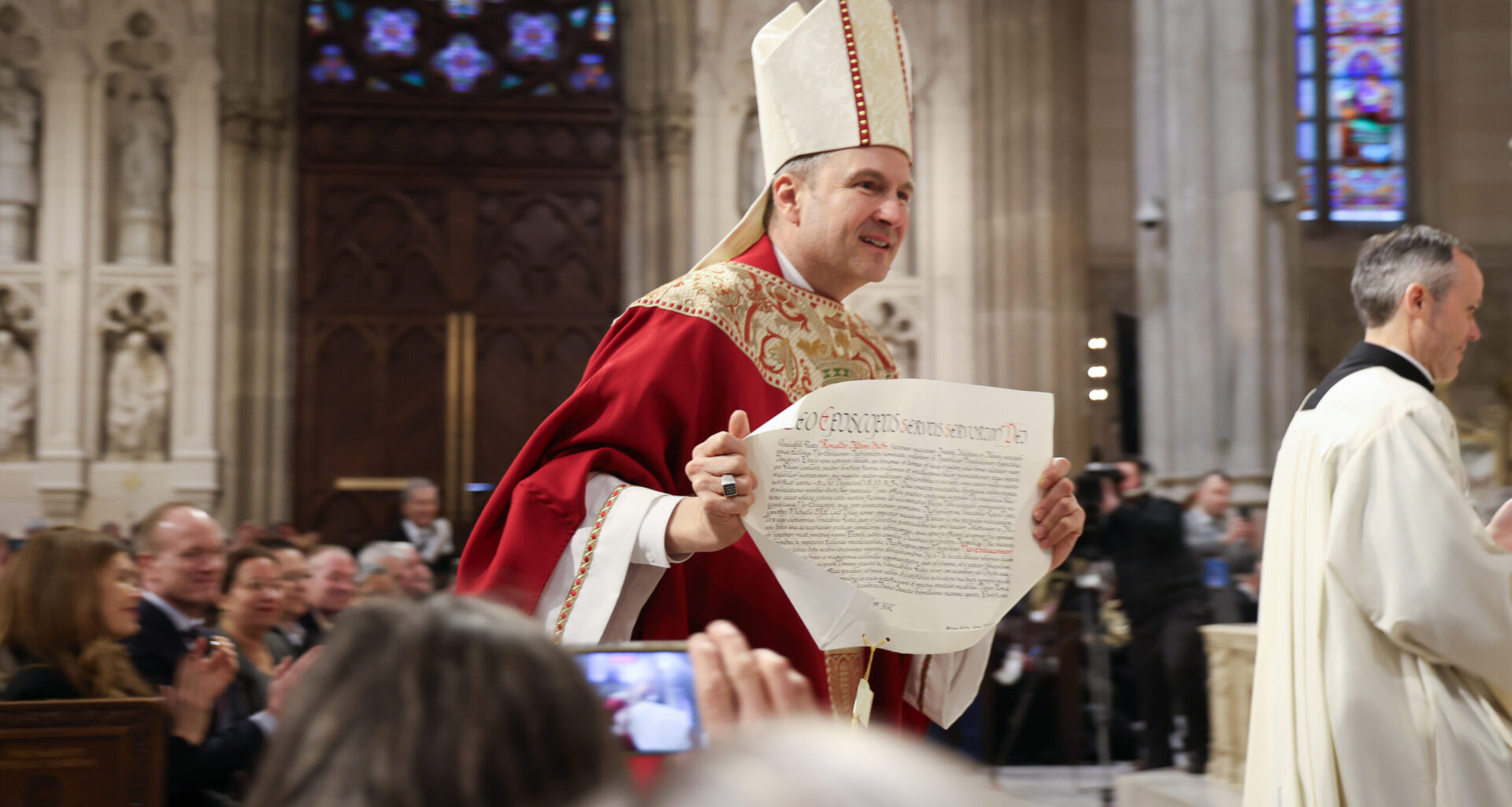 Ronald A. Hicks Installed as 11th Archbishop of New York at Saint Patrick's Cathedral
