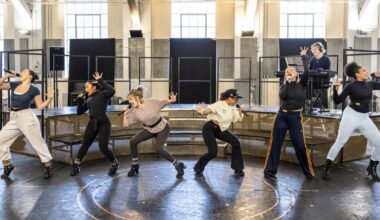 SIX New West End Queens in Rehearsal