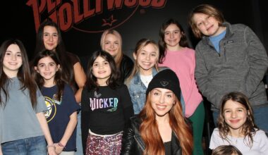 Kelsie Watts Hosts Kids Night on Broadway at Planet Hollywood NYC