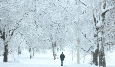 Who got the most snow in New York City, Long Island?