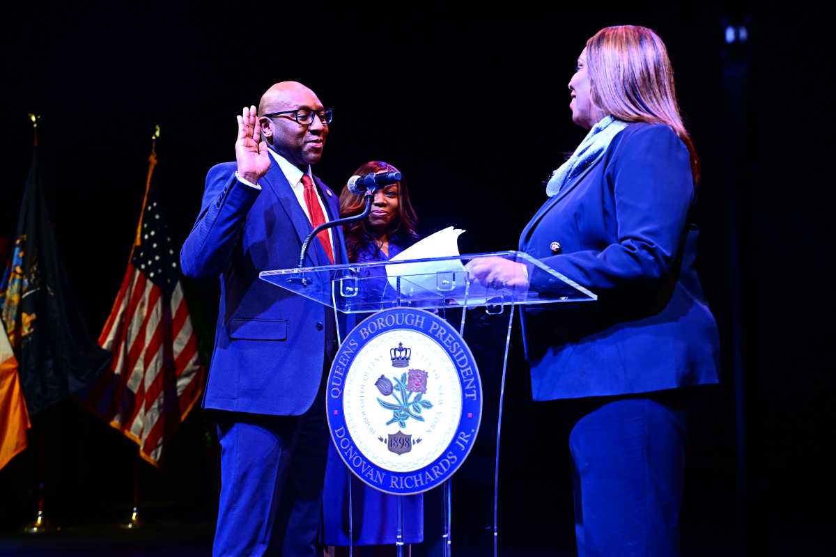 BP Richards vows justice for Queens as he’s sworn in for second four-year term – QNS