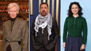 Tilda Swinton, Javier Bardem and Alia Shawkat (Getty Images)