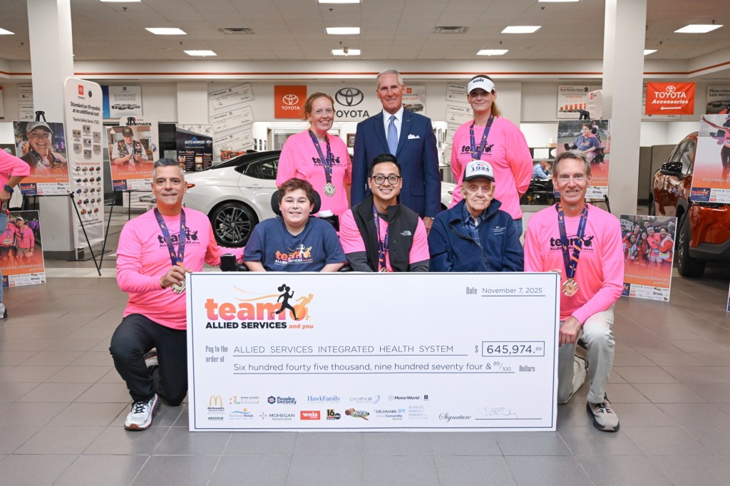 Team Allied Services has record-breaking year at TCS New York City Marathon – Scranton Times-Tribune