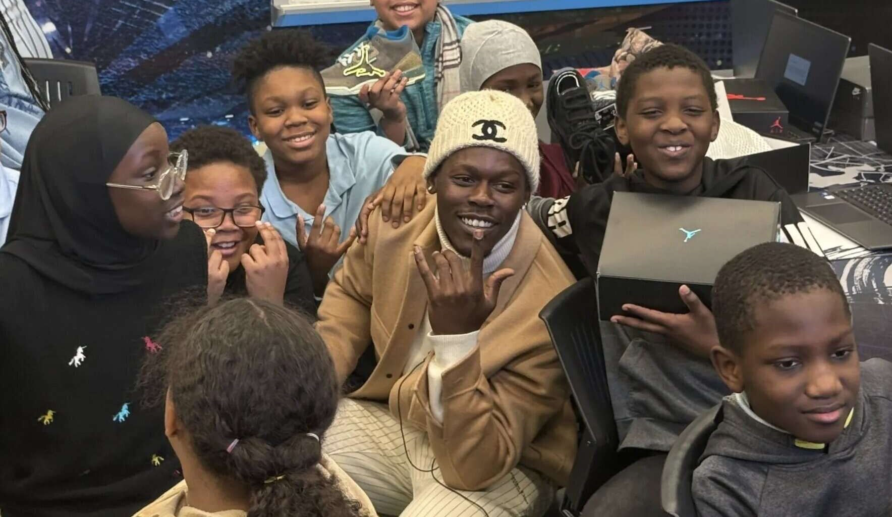 Yankees' Jazz Chisholm Jr. Donates Computer Lab To Bronx Elementary School