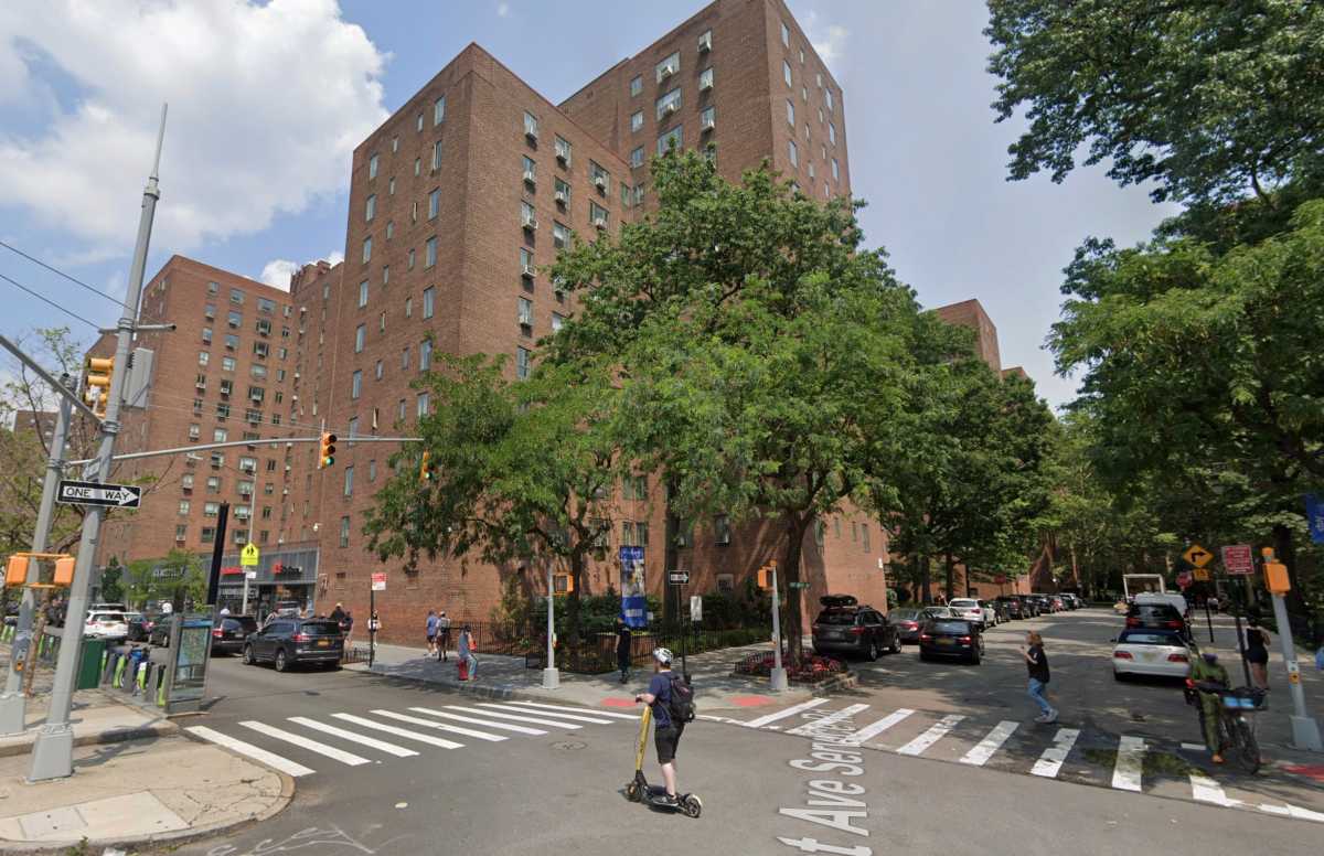 Area where Manhattan rape occurred