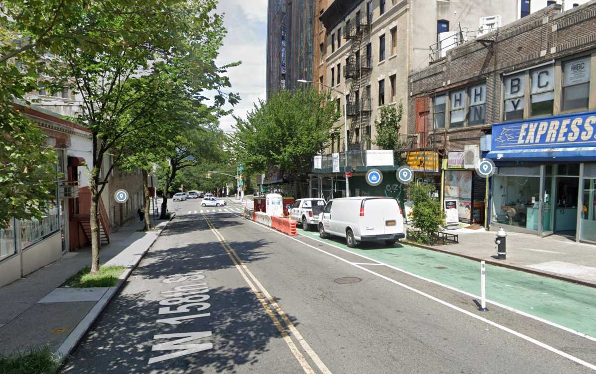 Location where Manhattan street robberies have occurred.