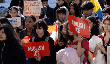 100 Jersey City High Schoolers Walk Out to Protest ICE