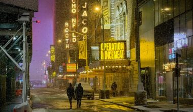 Blizzard Silences Broadway as Travel Ban Empties Hell’s Kitchen Streets