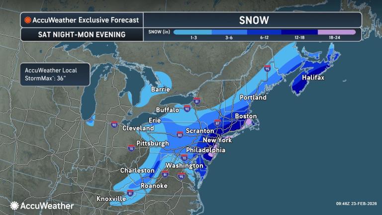Blockbuster blizzard is shifting its roar from New Jersey and New York to New England