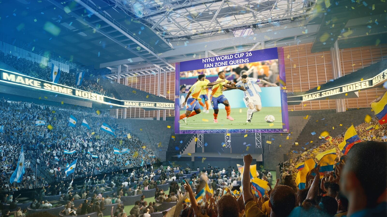 new york world cup tips - queens fan zone rendering