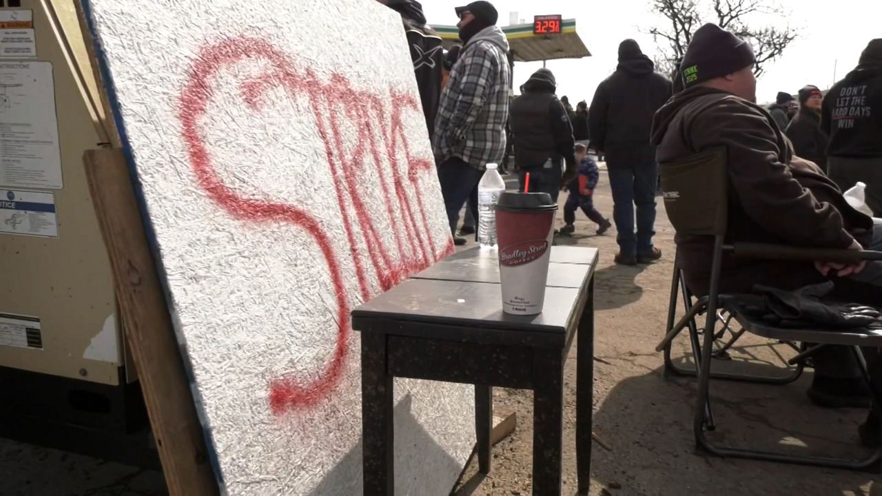 Correction officers strike