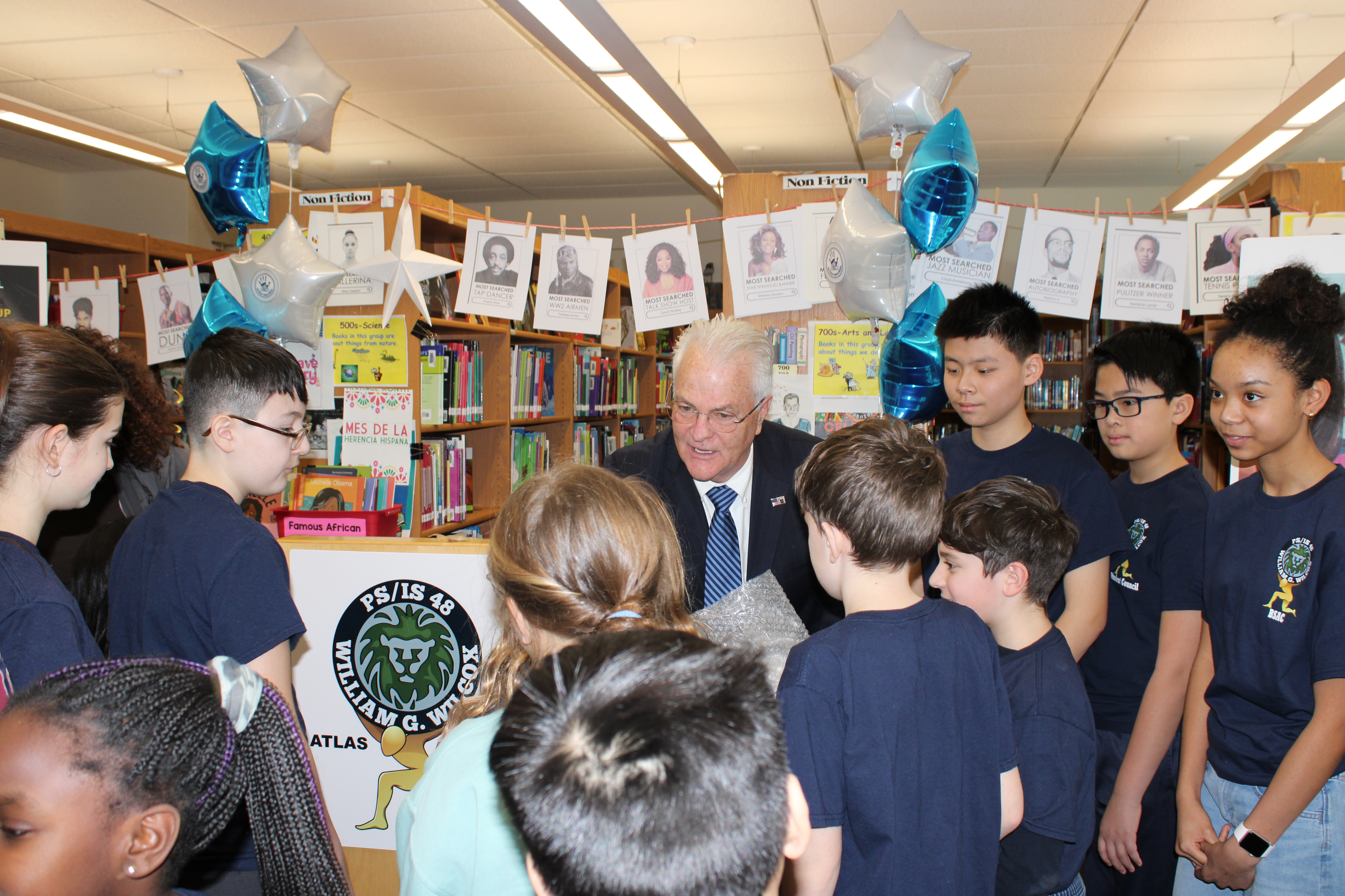 William G. Wilcox (PS/I.S. 48) in Concord hosted the kickoff event for the tenth annual campaign, where District Attorney Michael E. McMahon emphasized how childhood bullying can lead to criminal conduct in adulthood.