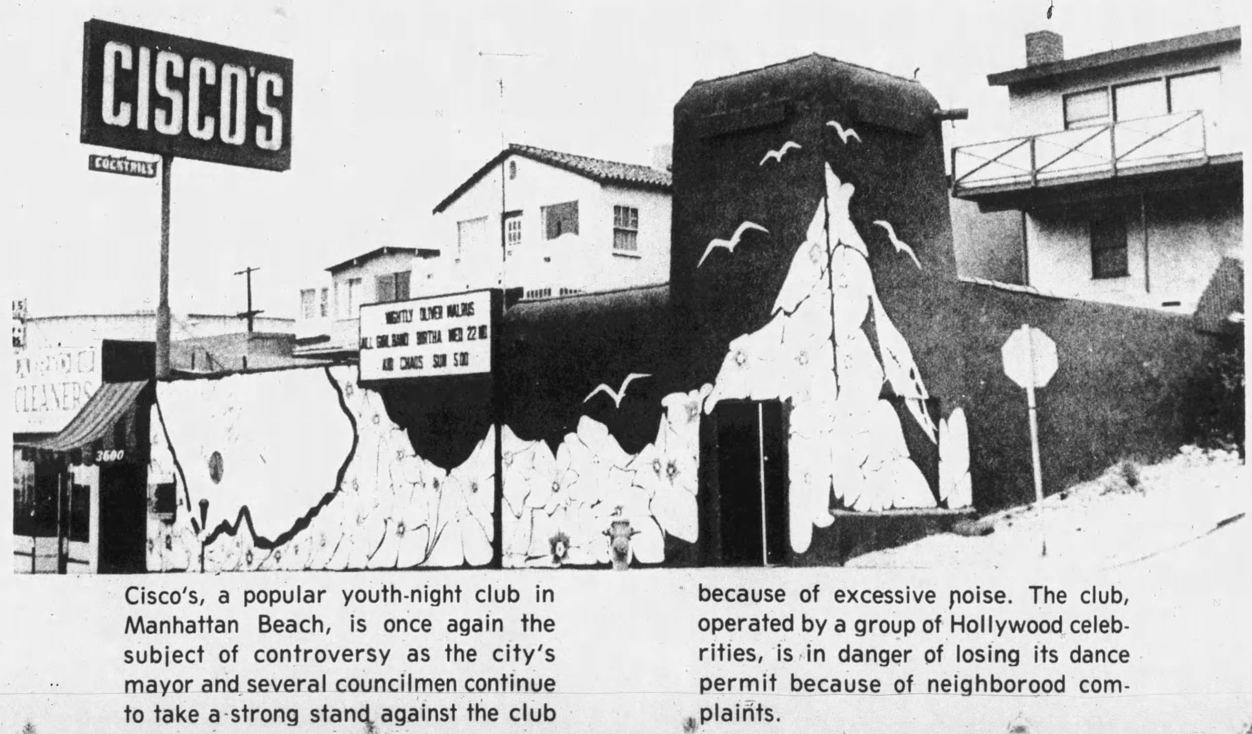 This Daily Breeze staff photo shows the close proximity of...