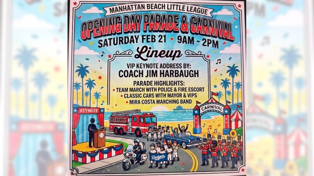 Manhattan Beach Little League opening day parade returns after 7 years – Daily Breeze