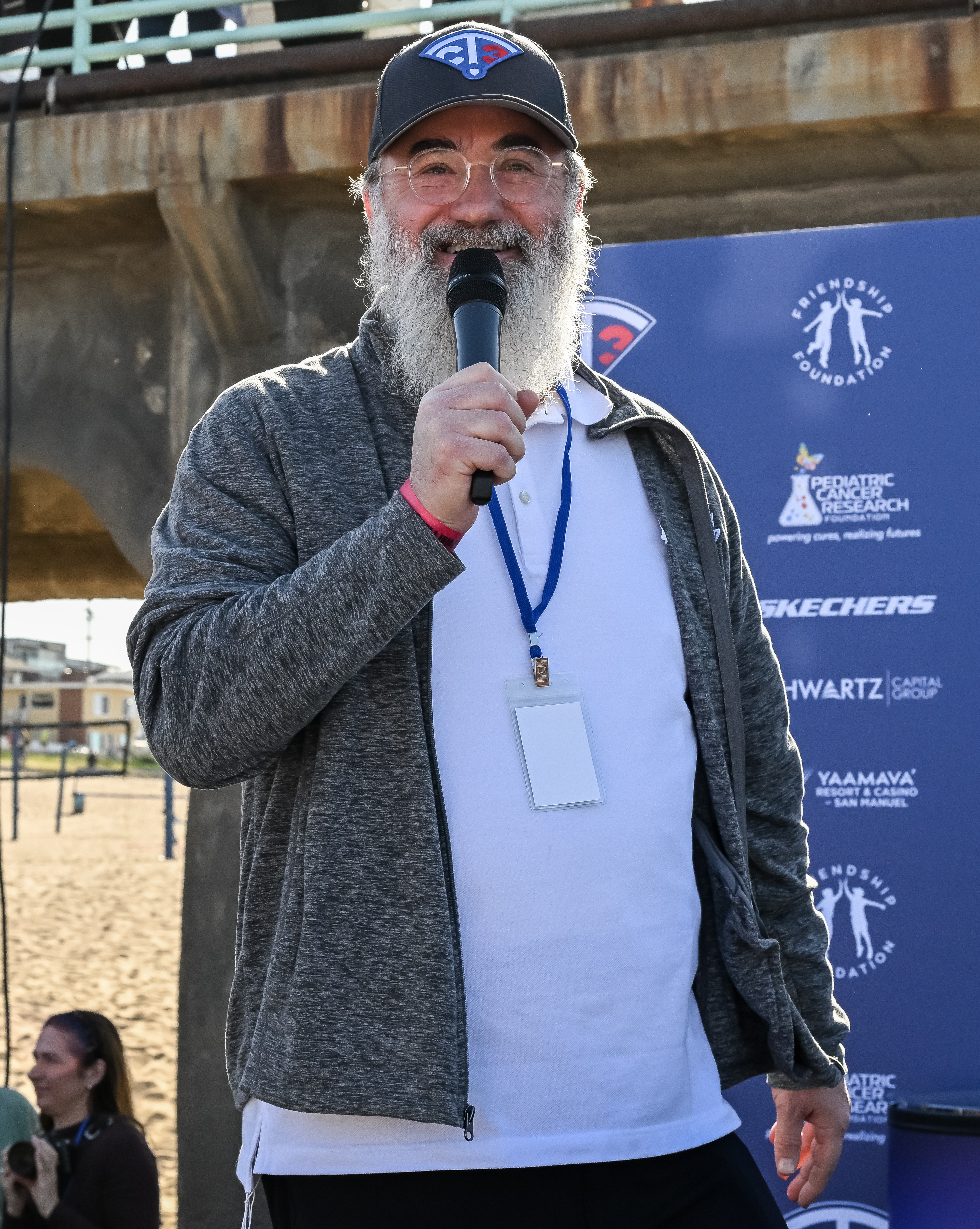 Friendship Foundation president Yossi Mintz speaks before the 3rd ever...