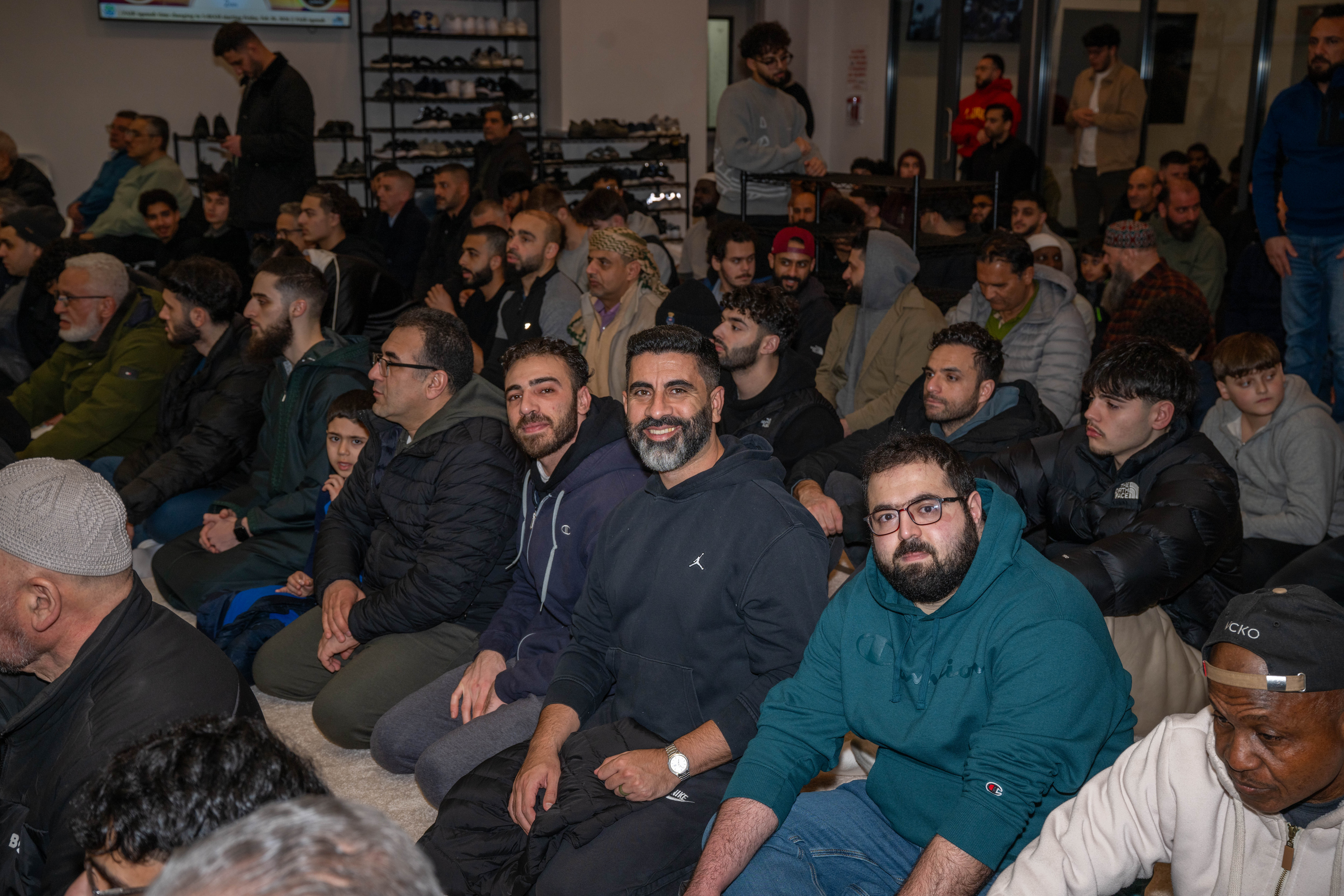 Members of the Muslim American Society of Staten Island gathered to celebrate Ramadan in their newly expanded community center in Dongan Hills on Tuesday, February 17, 2026. (Owen Reiter for the Advance/SILive.com)