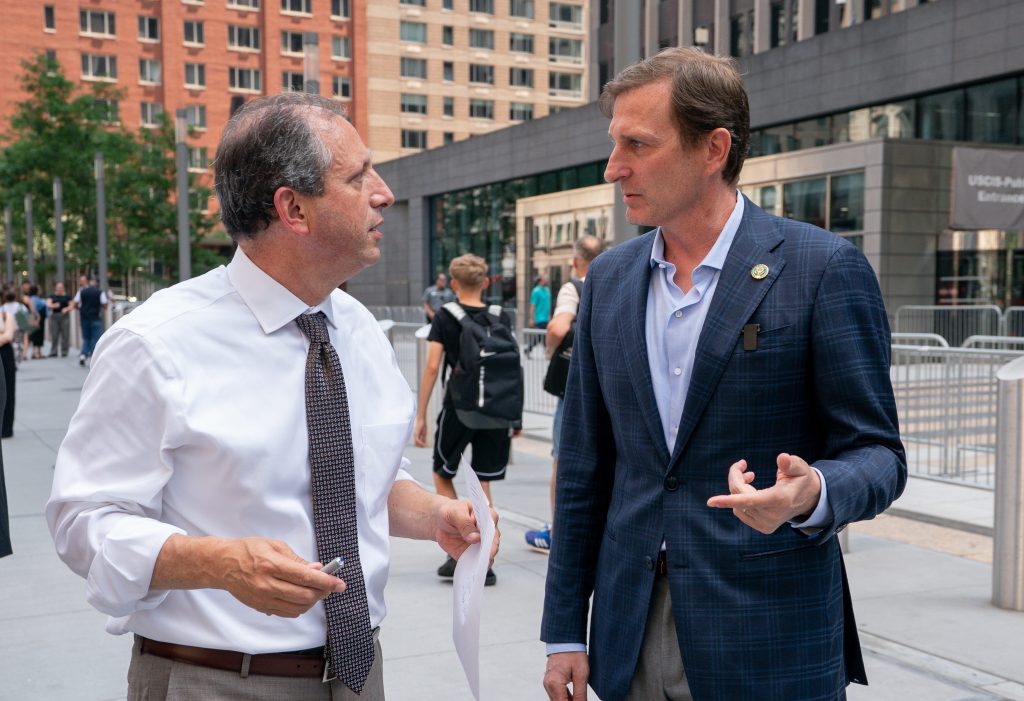 Lander pulling punches against Goldman with redistricting looming