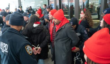 13 on-strike nurses arrested at rally in Manhattan