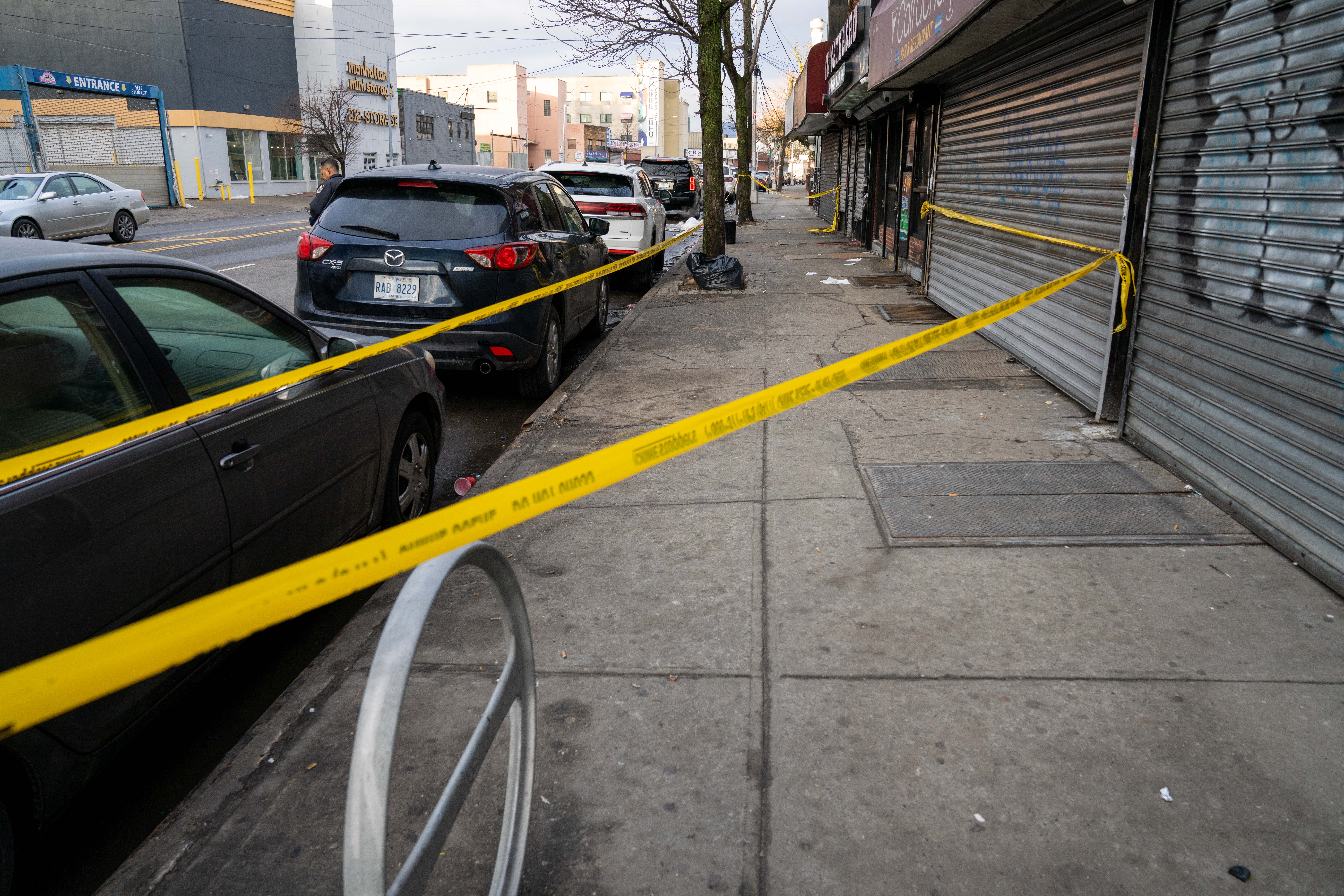 Cops said bullets hit Nunez in the stomach and left...