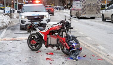 E-bike rider, 65, dies in crash with hospital ambulance on Brooklyn street