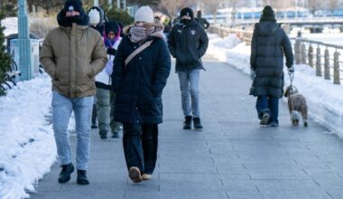 Temperatures to climb slightly Monday after bone chilling cold