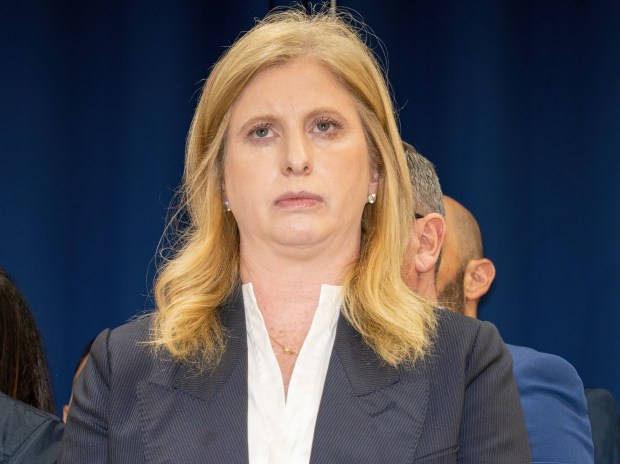 NYPD Commissioner Jessica Tisch.