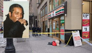 Panhandler shot dead in clash over holding door at NYC 7-Eleven was dad who fell on hard times: family