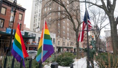 Fed worker raises American flag at NYC Stonewall Monument in place of removed Pride flag