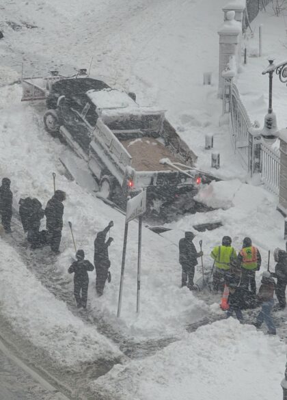 Tribeca Citizen | Seen & Heard: Sander falls through the pavers at City Hall Park