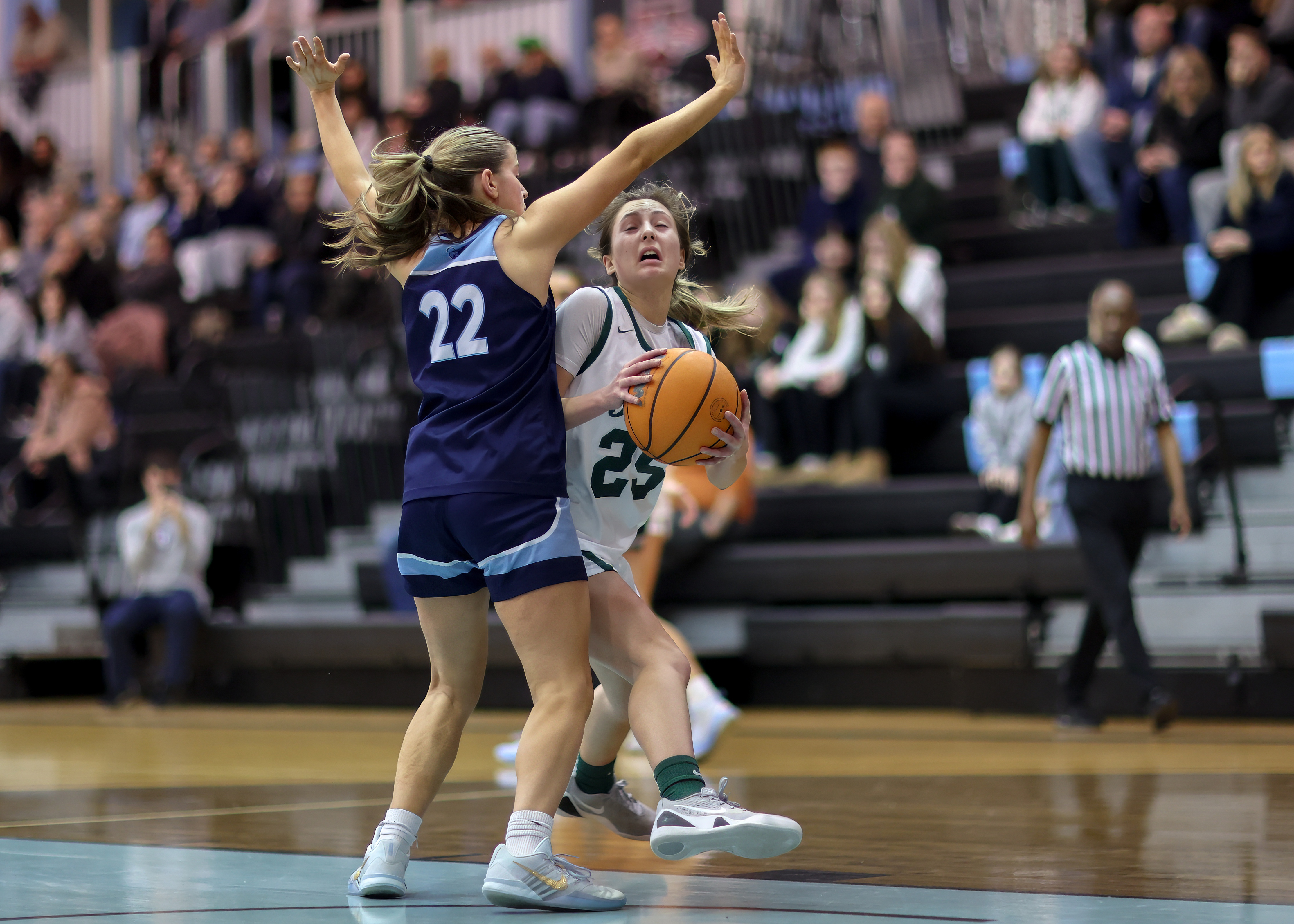 St. Joseph Hill plays Notre Dame Academy in the CHSAA Archdiocesan AA playoff semifinal at the College of Staten Island in Willowbrook on Thursday, Feb. 19, 2026. (Advance/SILive.com | Jason Paderon)