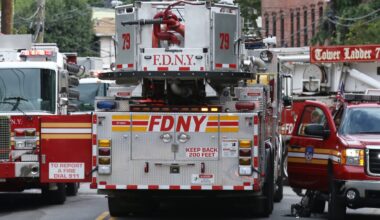 Firefighters respond to 2nd blaze in sub-zero Staten Island cold Sunday