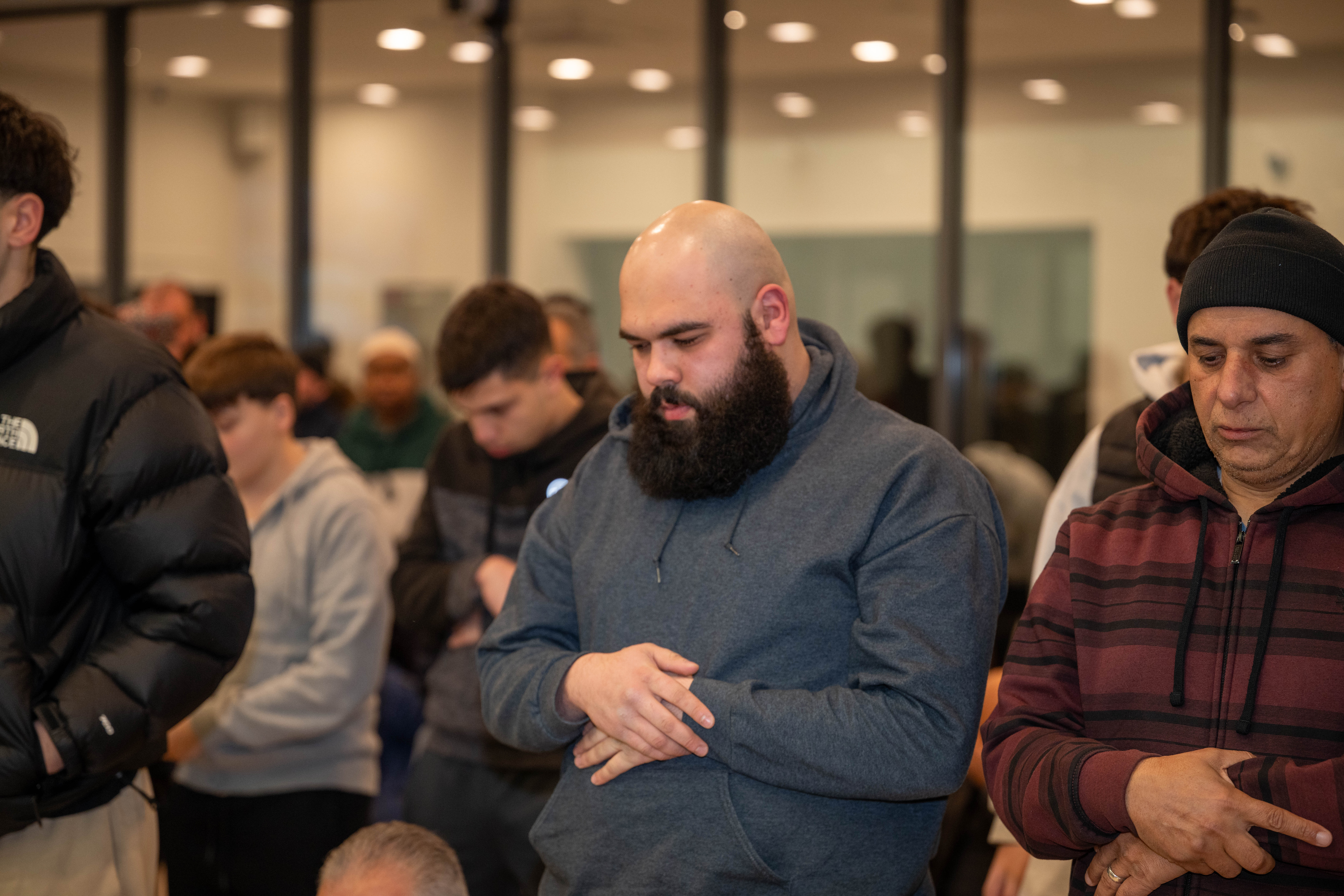 Members of the Muslim American Society of Staten Island gathered to celebrate Ramadan in their newly expanded community center in Dongan Hills on Tuesday, February 17, 2026. (Owen Reiter for the Advance/SILive.com)