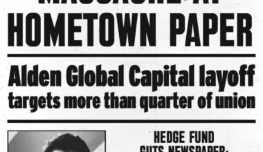 The Daily News Union & The NewsGuild of New York Respond As Alden Global Capital Begins Mass Layoffs At The New York City Daily Newspaper