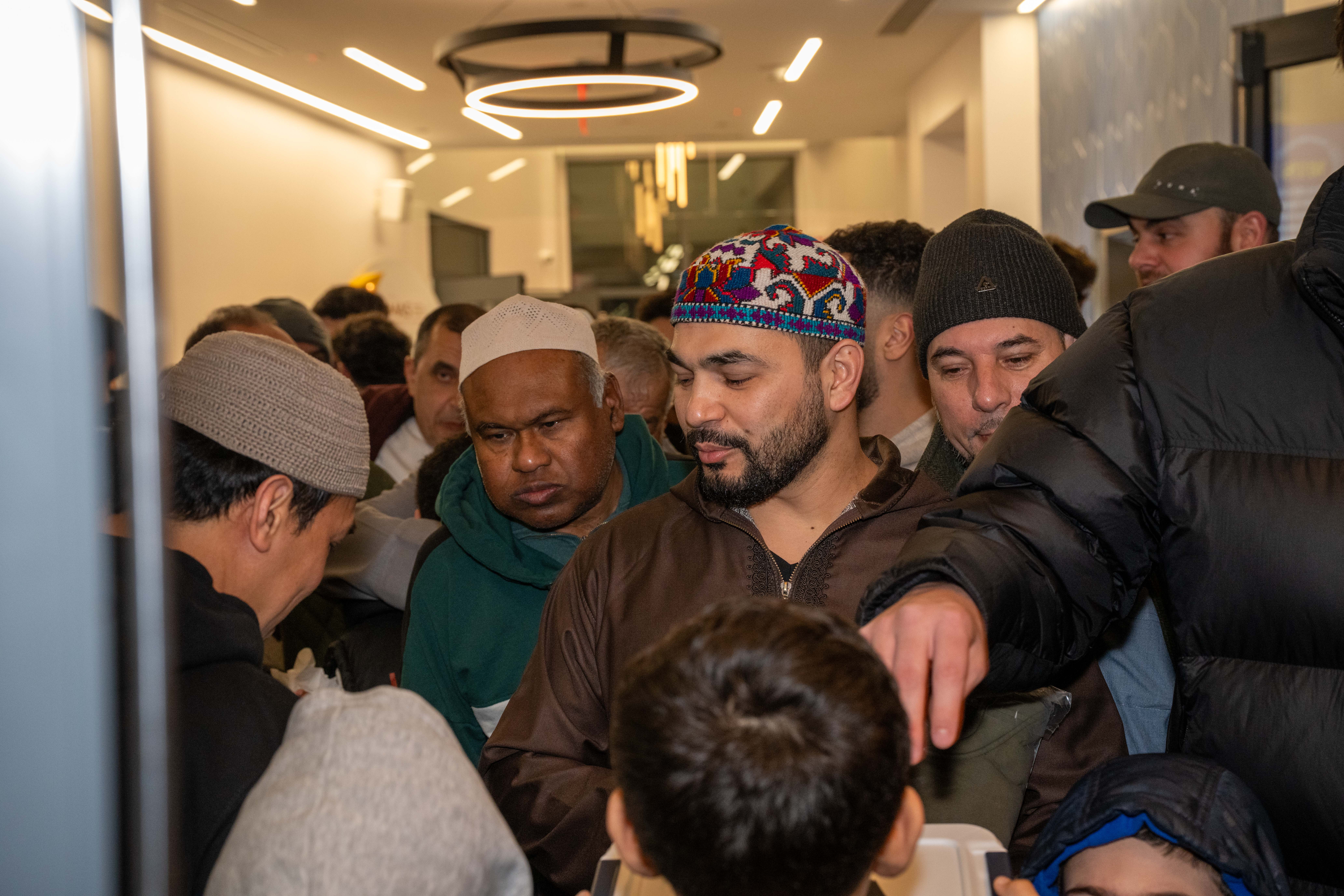 Members of the Muslim American Society of Staten Island gathered to celebrate Ramadan in their newly expanded community center in Dongan Hills on Tuesday, February 17, 2026. (Owen Reiter for the Advance/SILive.com)