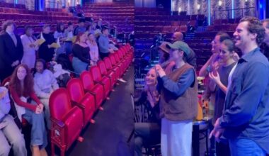 NYC Public School Students Sing 'Beyond the Sea' For Jonathan Groff