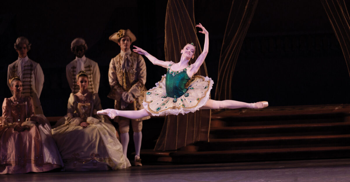 Indiana Woodward and Emma Von Enck Compare Notes on Playing Aurora at New York City Ballet