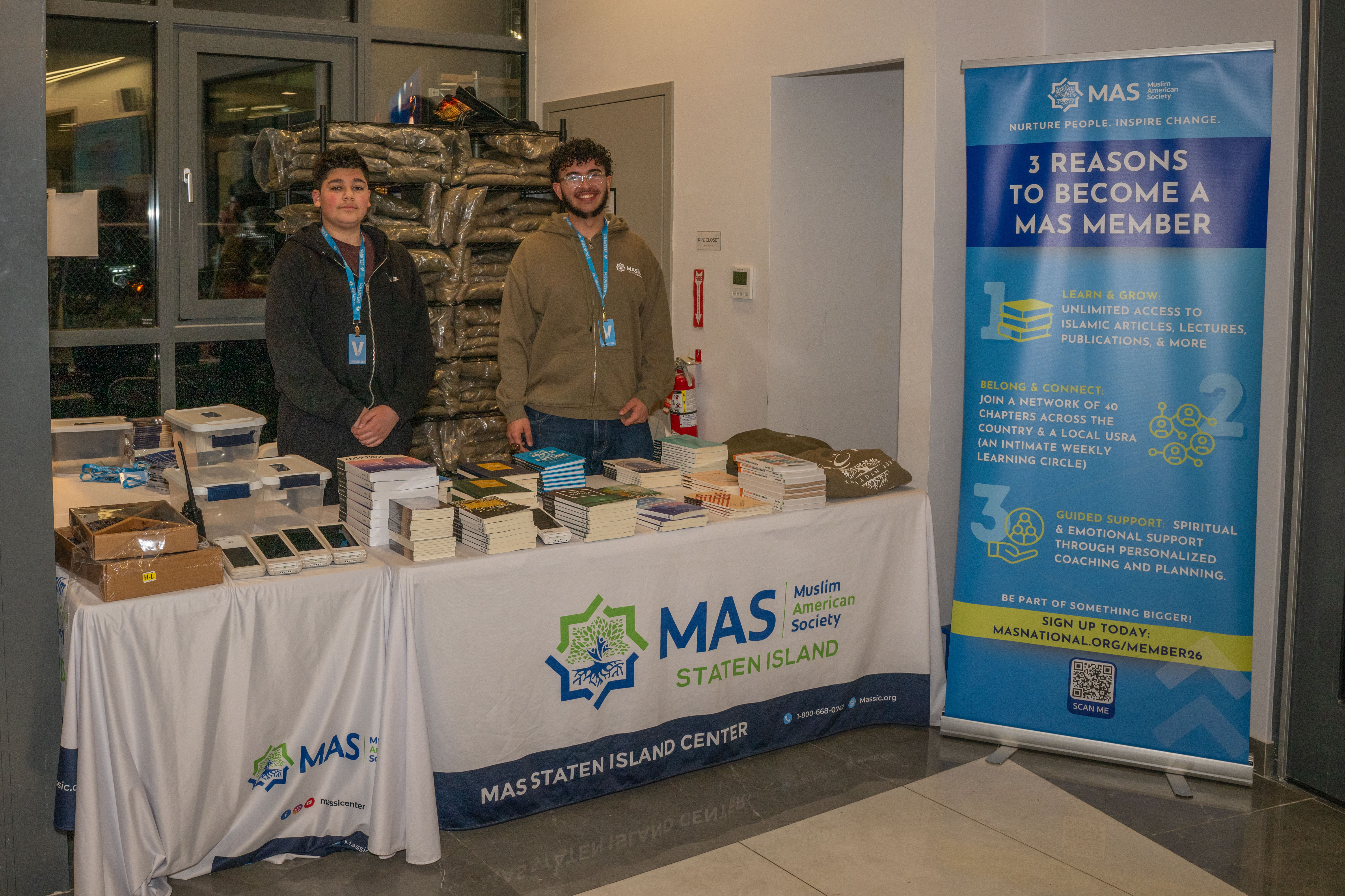Members of the Muslim American Society of Staten Island gathered to celebrate Ramadan in their newly expanded community center in Dongan Hills on Tuesday, February 17, 2026. (Owen Reiter for the Advance/SILive.com)