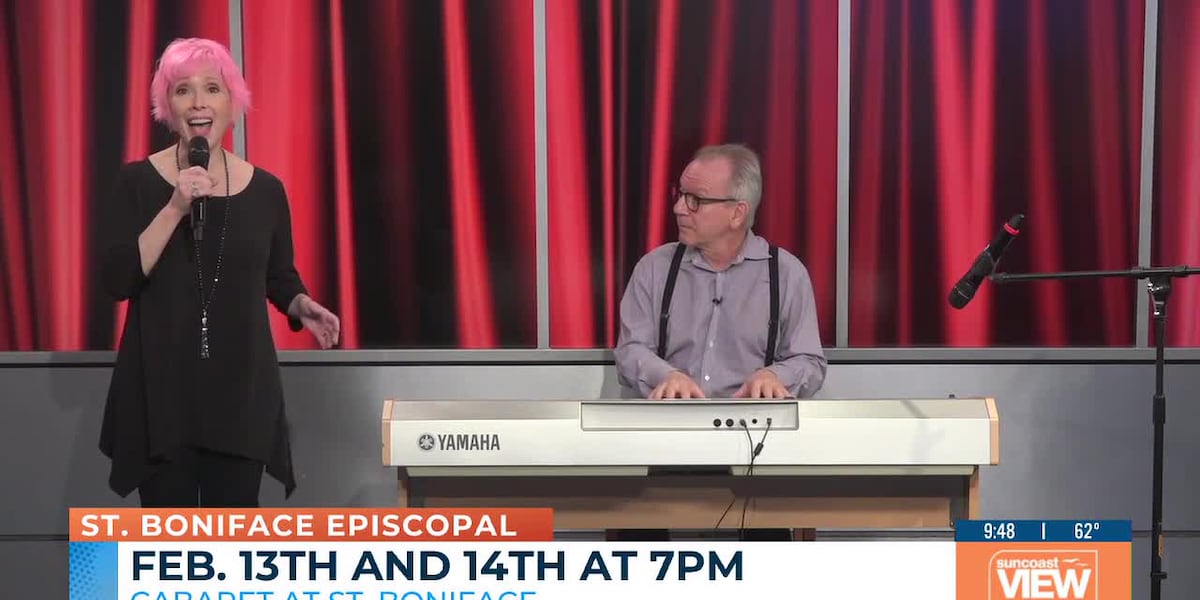 Manhattan cabaret duo brings Valentine’s weekend shows to Siesta Key