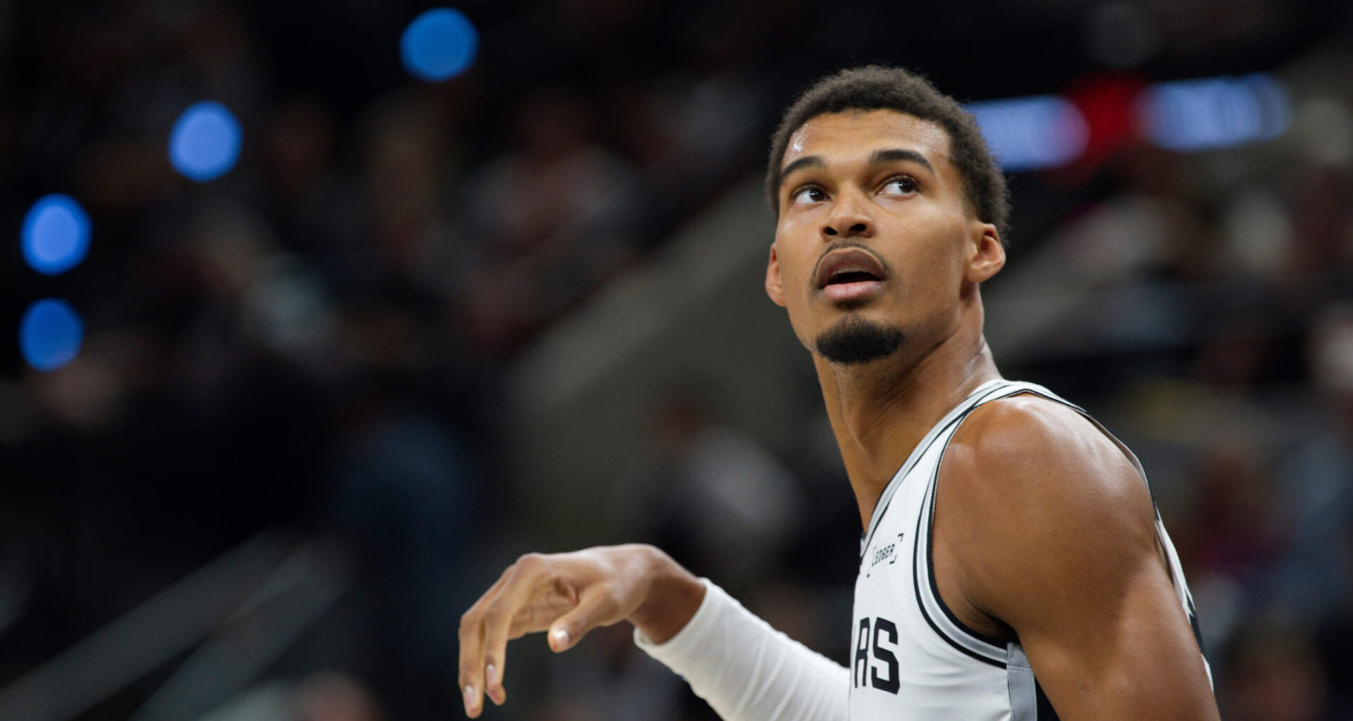 Second-year phenom Victor Wembanyama hopes to shake off a rough night in Toronto by leading the Spurs to their 11th straight win in Brooklyn on Thursday night. Photo: Darren Abate/AP