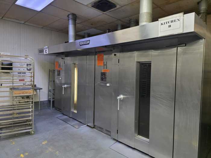 Commercial ovens at the Entrepreneur Space. Photo by Shane O'Brien.