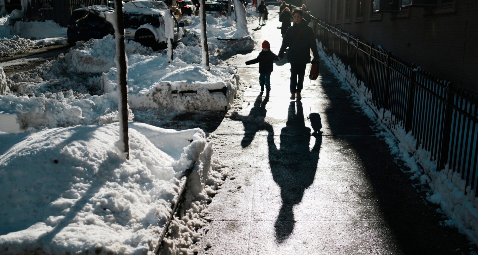 Northeast US scrambles to clear piles of snow as new storm descends on the region