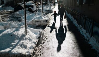 Northeast US scrambles to clear piles of snow as new storm descends on the region