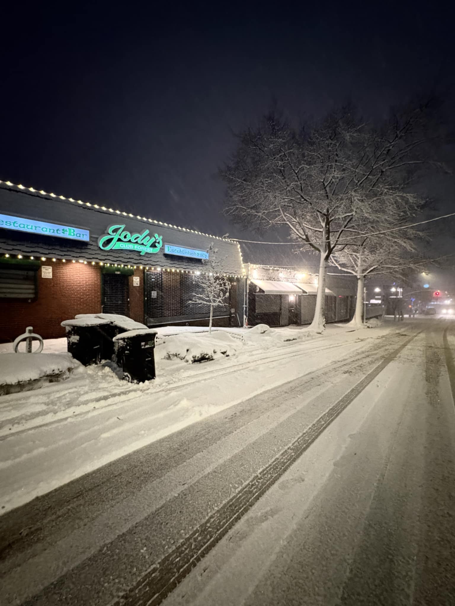 Jody's Club Forest on a very quiet Forest Avenue, West Brighton, on Sunday night, Feb. 22, 2026. (Courtesy/Rachel Somma)